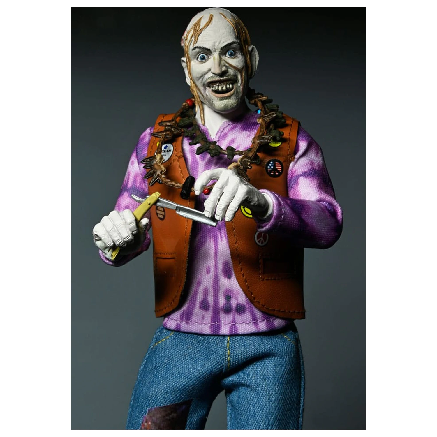 Texas Chainsaw Massacre 2 Clothed akcijska figura Chop Top 20 cm fotografija izdelka