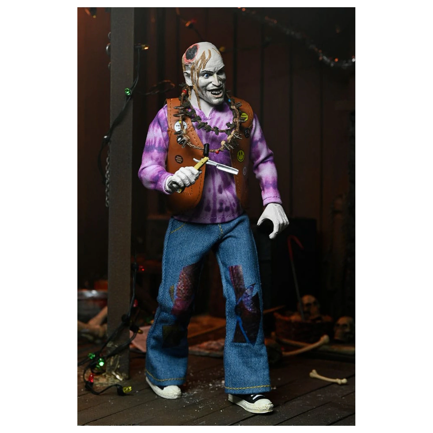 Texas Chainsaw Massacre 2 Clothed akcijska figura Chop Top 20 cm fotografija izdelka