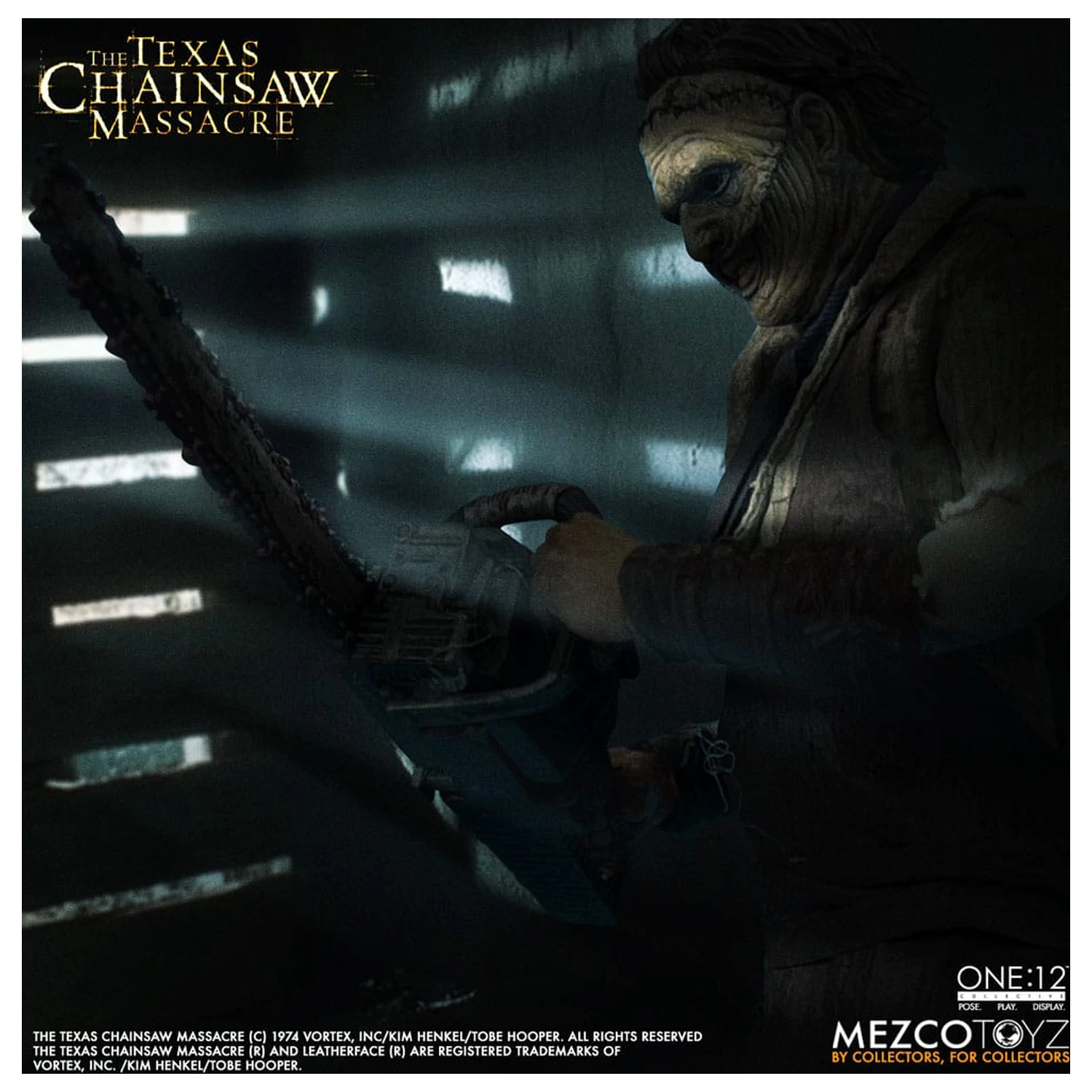 Texas Chainsaw Massacre (2003) akcijska figura 1/12 Leatherface 17 cm fotografija izdelka