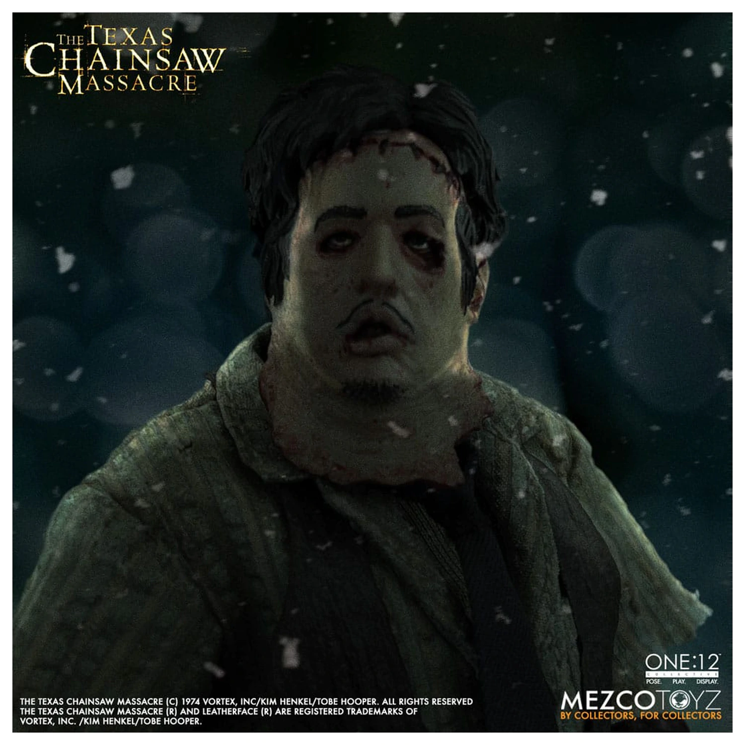 Texas Chainsaw Massacre (2003) akcijska figura 1/12 Leatherface 17 cm fotografija izdelka