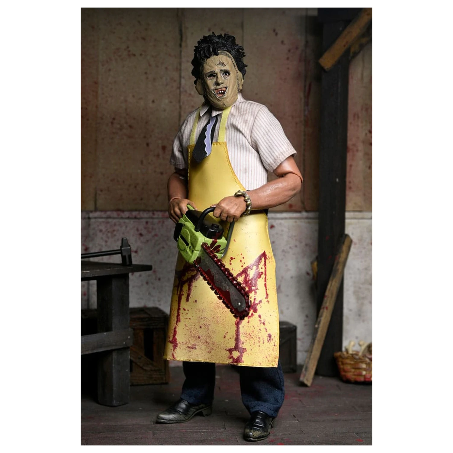 Texas Chainsaw Massacre Clothed akcijska figura Leatherface 20 cm fotografija izdelka