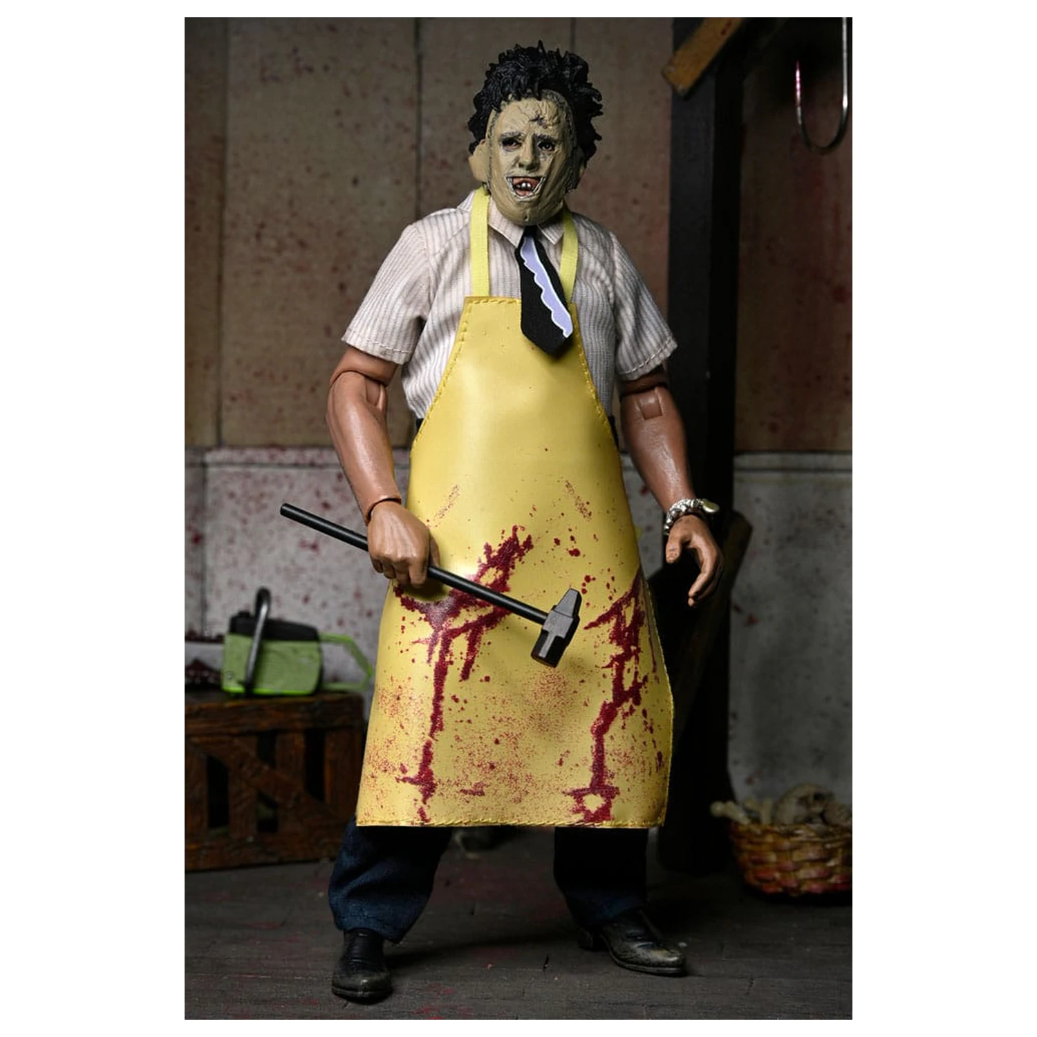 Texas Chainsaw Massacre Clothed akcijska figura Leatherface 20 cm fotografija izdelka
