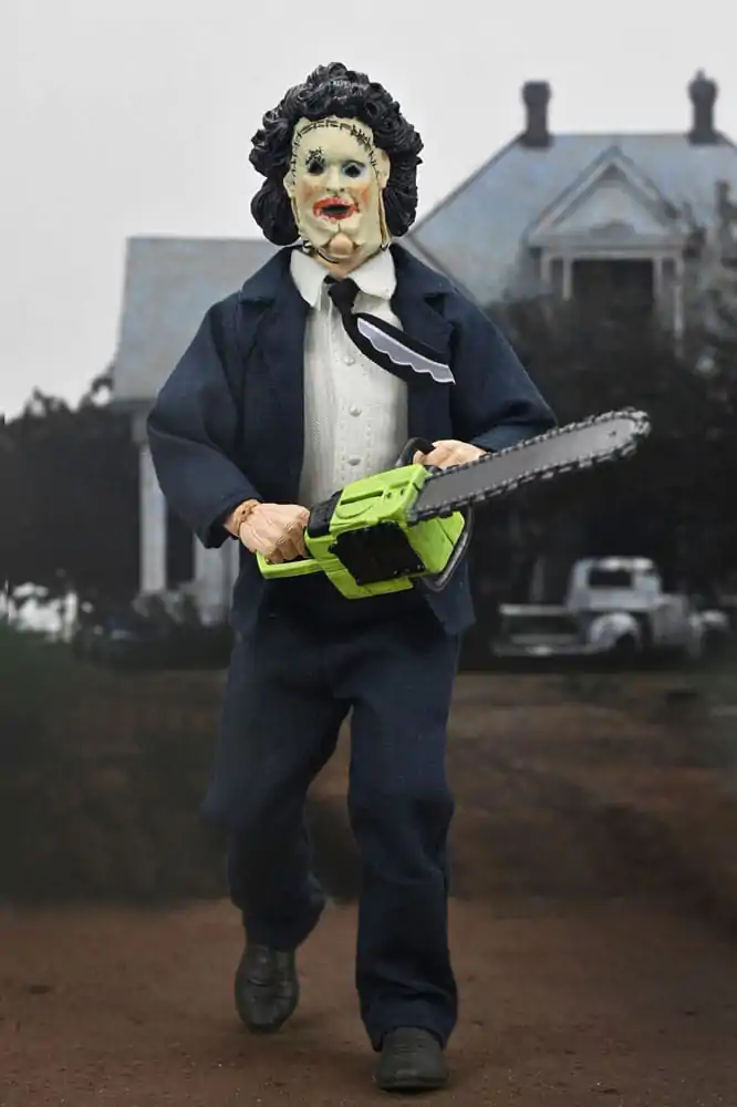 Texas Chainsaw Massacre Clothed akcijska figura Leatherface (Pretty Woman Mask) 50th Anniversary 20 cm fotografija izdelka