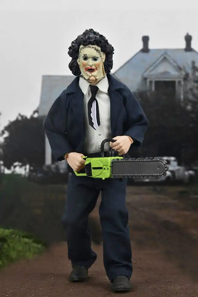 Texas Chainsaw Massacre Clothed akcijska figura Leatherface (Pretty Woman Mask) 50th Anniversary 20 cm fotografija izdelka