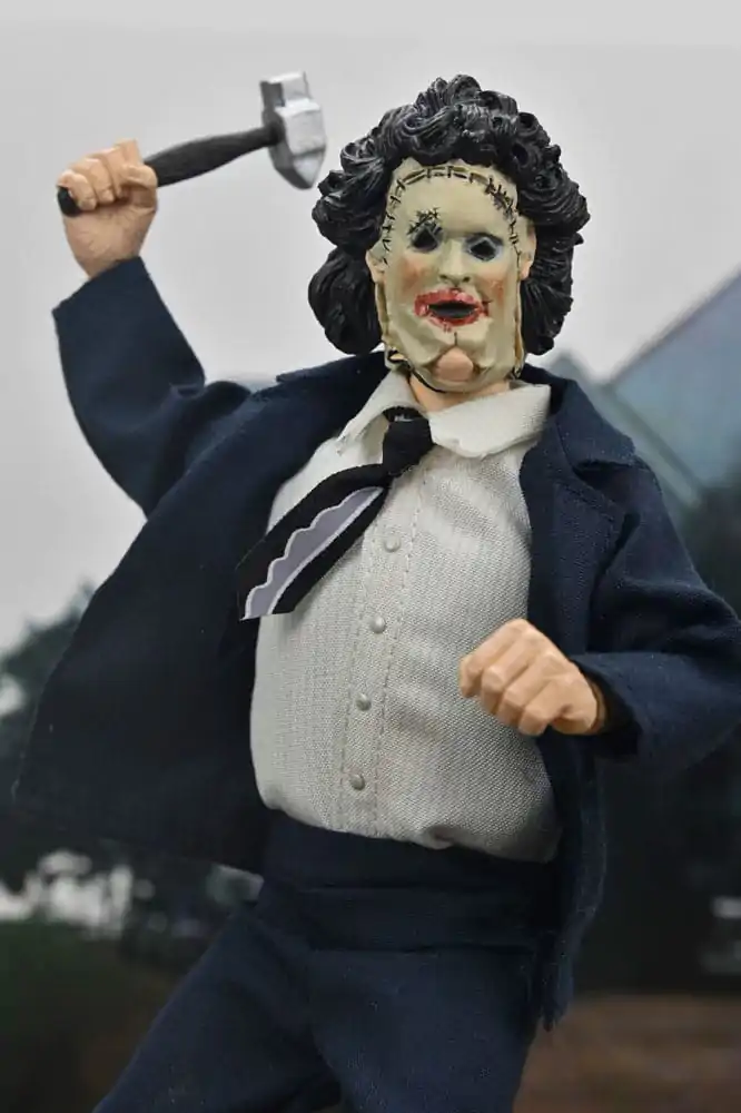 Texas Chainsaw Massacre Clothed akcijska figura Leatherface (Pretty Woman Mask) 50th Anniversary 20 cm fotografija izdelka