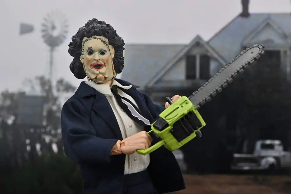 Texas Chainsaw Massacre Clothed akcijska figura Leatherface (Pretty Woman Mask) 50th Anniversary 20 cm fotografija izdelka