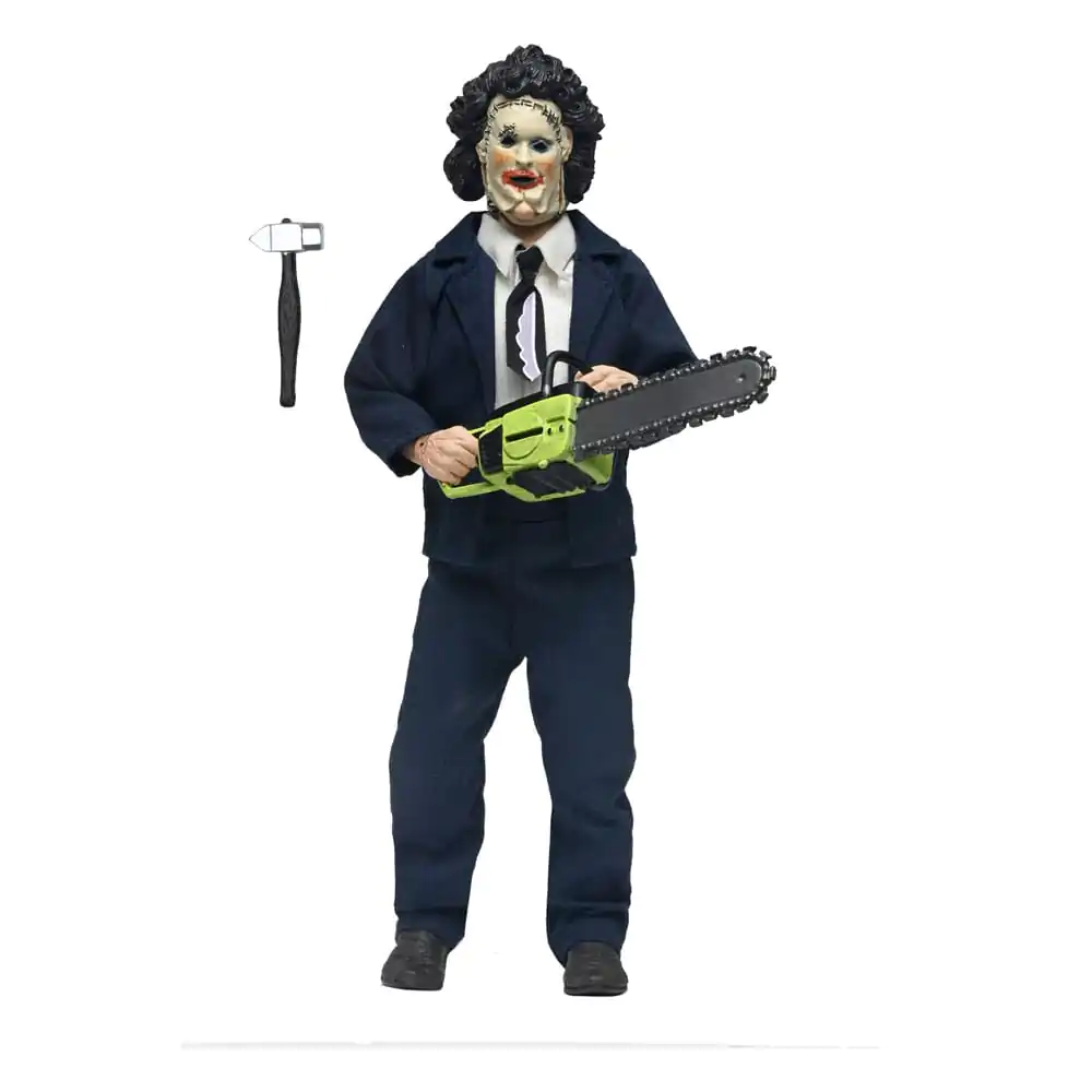 Texas Chainsaw Massacre Clothed akcijska figura Leatherface (Pretty Woman Mask) 50th Anniversary 20 cm fotografija izdelka