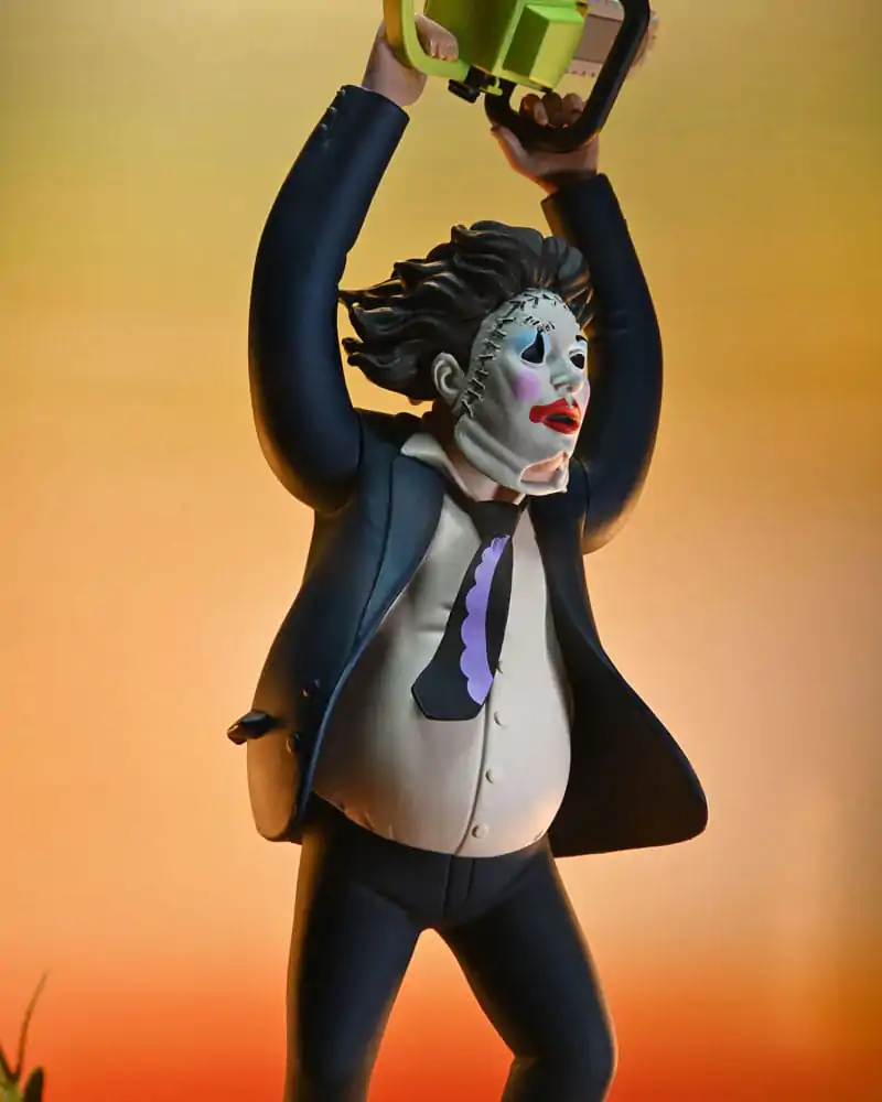 Texas Chainsaw Massacre Toony Terrors Akcijska Figura 50th Anniversary Pretty Woman Leatherface 15 cm fotografija izdelka