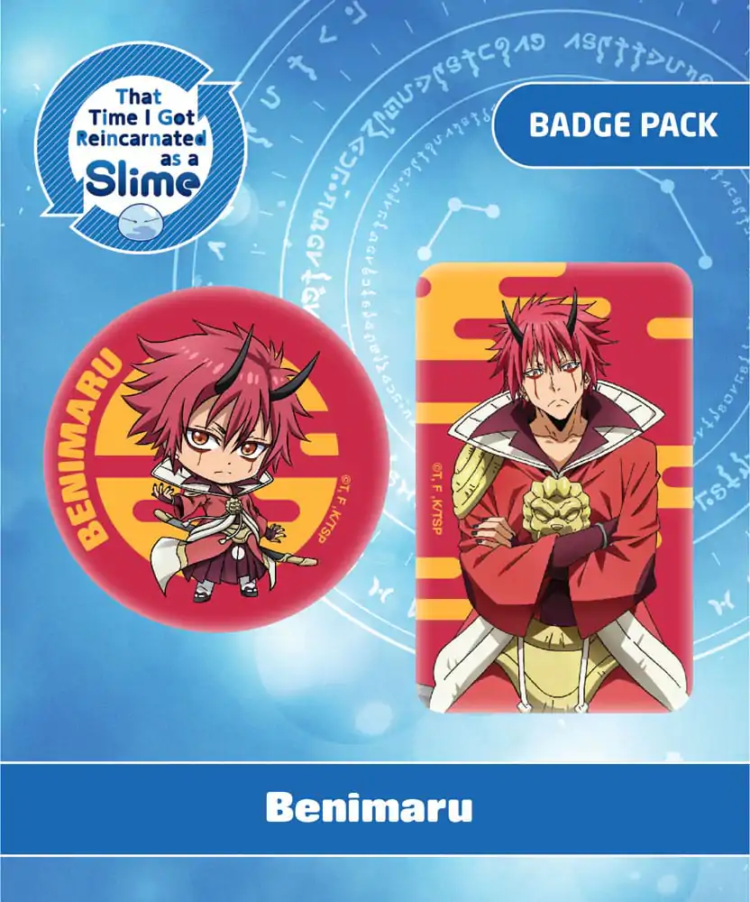 That Time I Got Reincarnated as a Slime *Značke* 2-*Paket* Benimaru fotografija izdelka