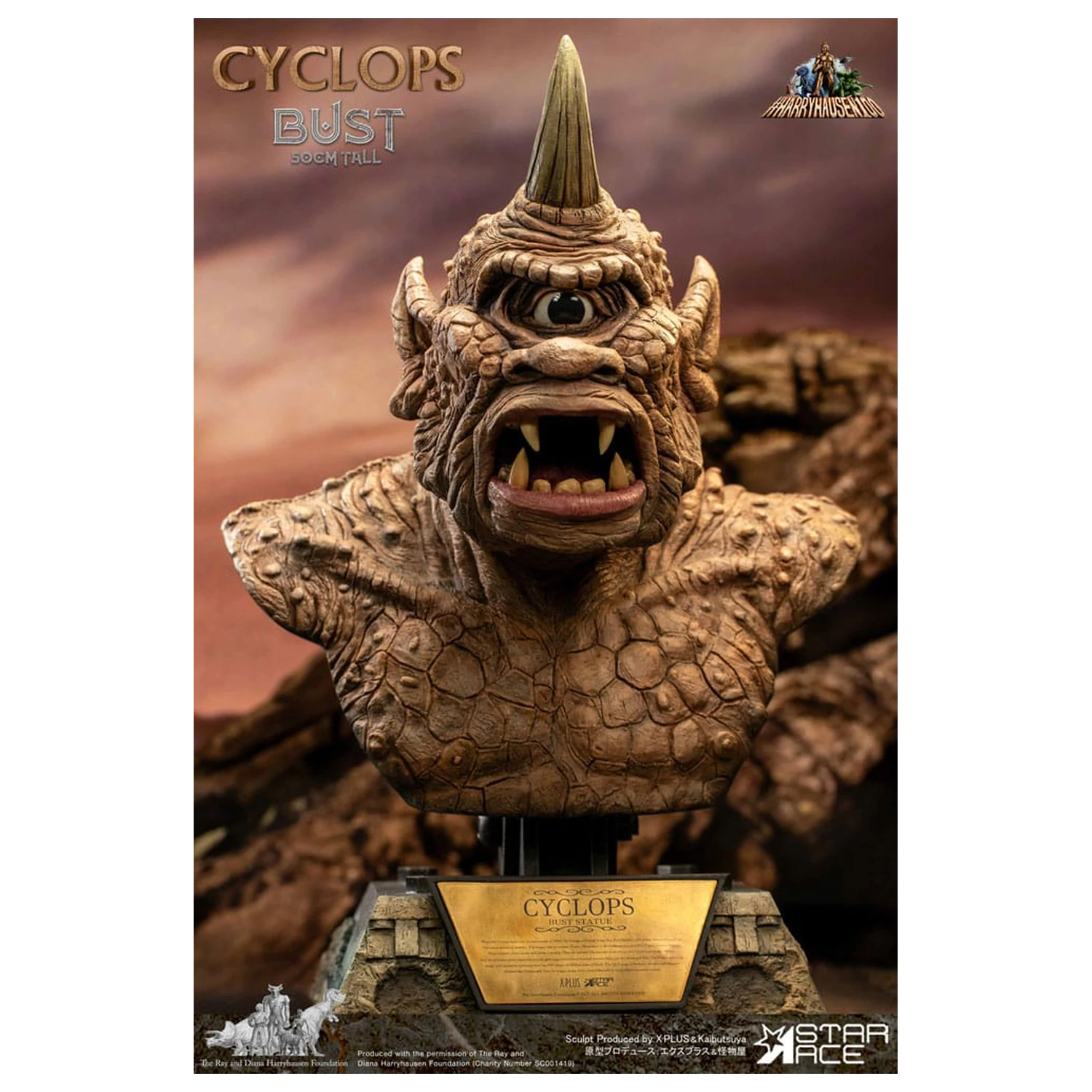 The 7th Voyage of Sinbad doprsni kip Ray Harryhausens Cyclops 50 cm fotografija izdelka