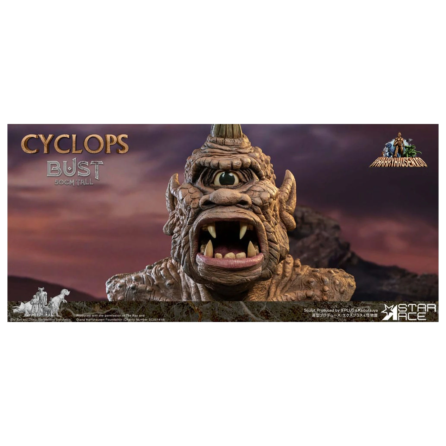 The 7th Voyage of Sinbad doprsni kip Ray Harryhausens Cyclops 50 cm fotografija izdelka