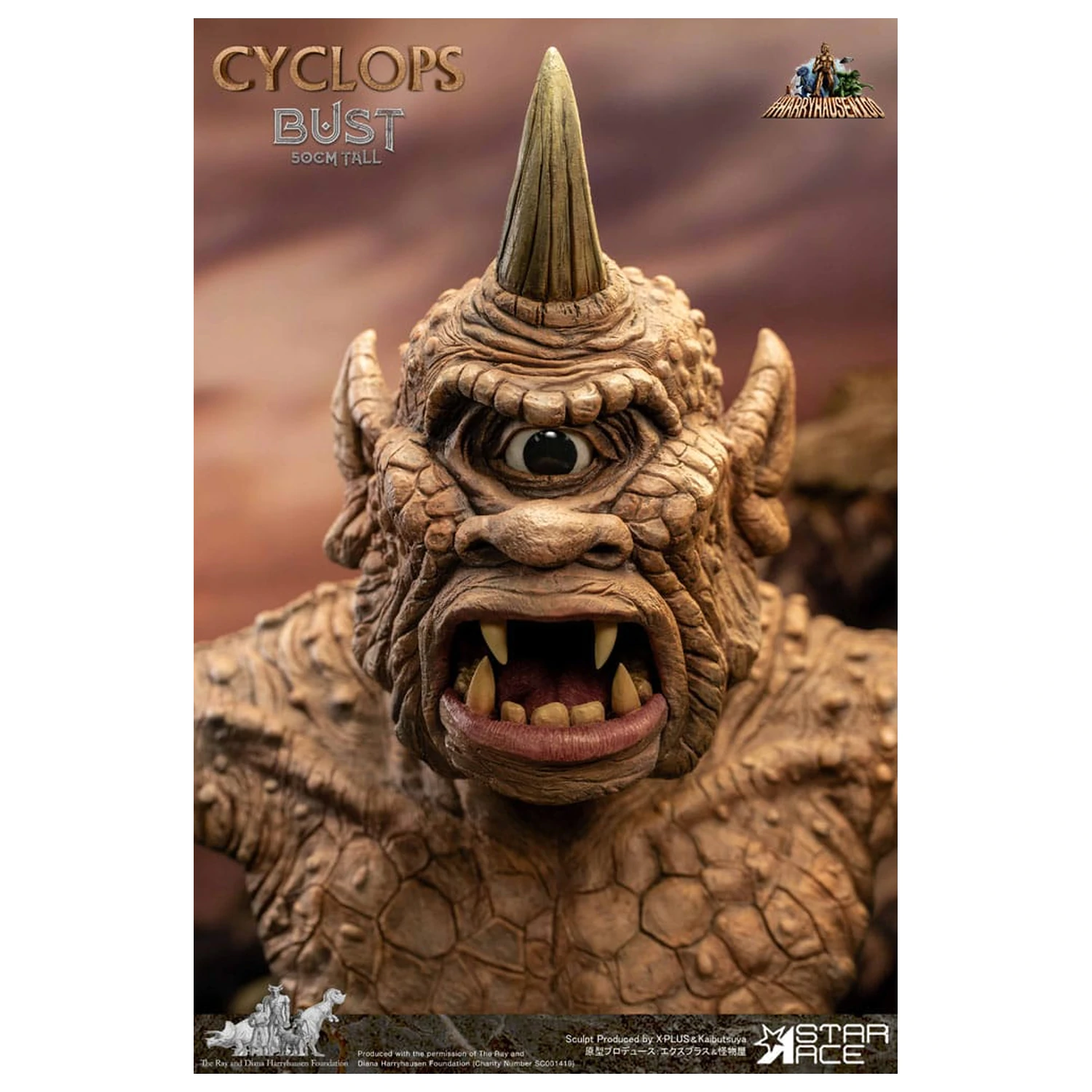 The 7th Voyage of Sinbad doprsni kip Ray Harryhausens Cyclops 50 cm fotografija izdelka