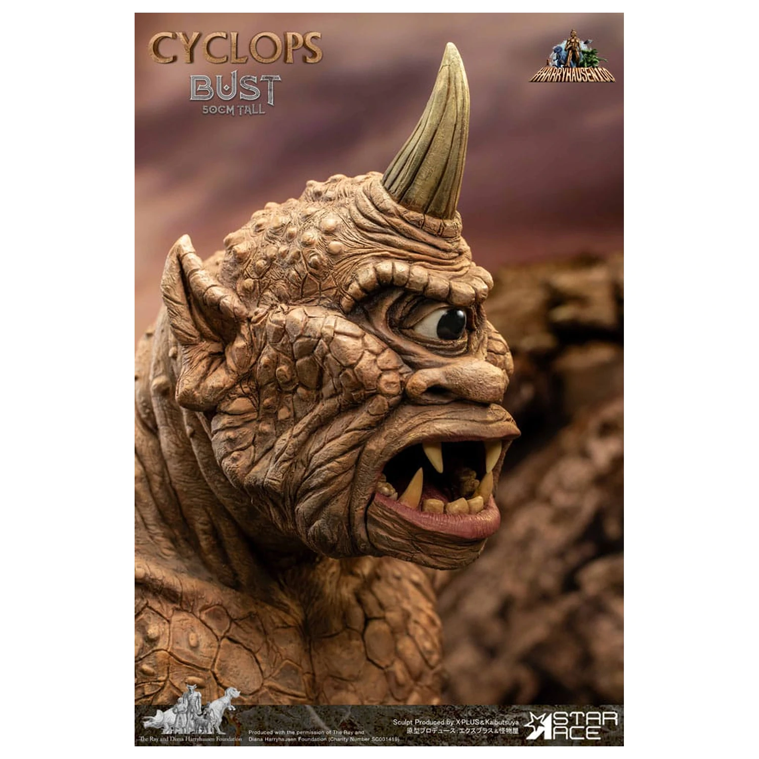 The 7th Voyage of Sinbad doprsni kip Ray Harryhausens Cyclops 50 cm fotografija izdelka