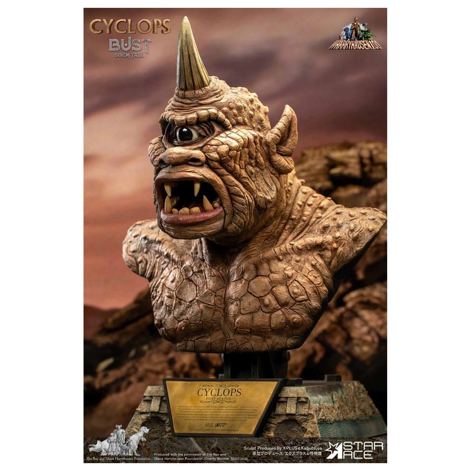 The 7th Voyage of Sinbad doprsni kip Ray Harryhausens Cyclops 50 cm fotografija izdelka