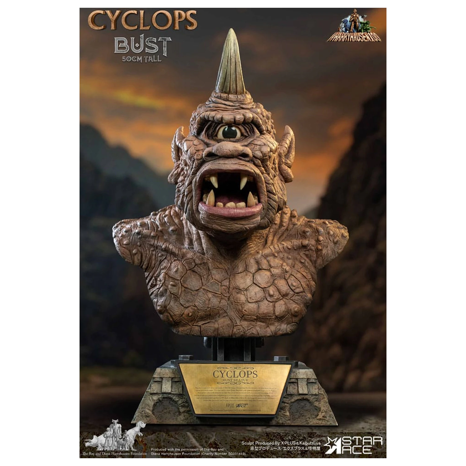 The 7th Voyage of Sinbad doprsni kip Ray Harryhausens Cyclops 50 cm fotografija izdelka