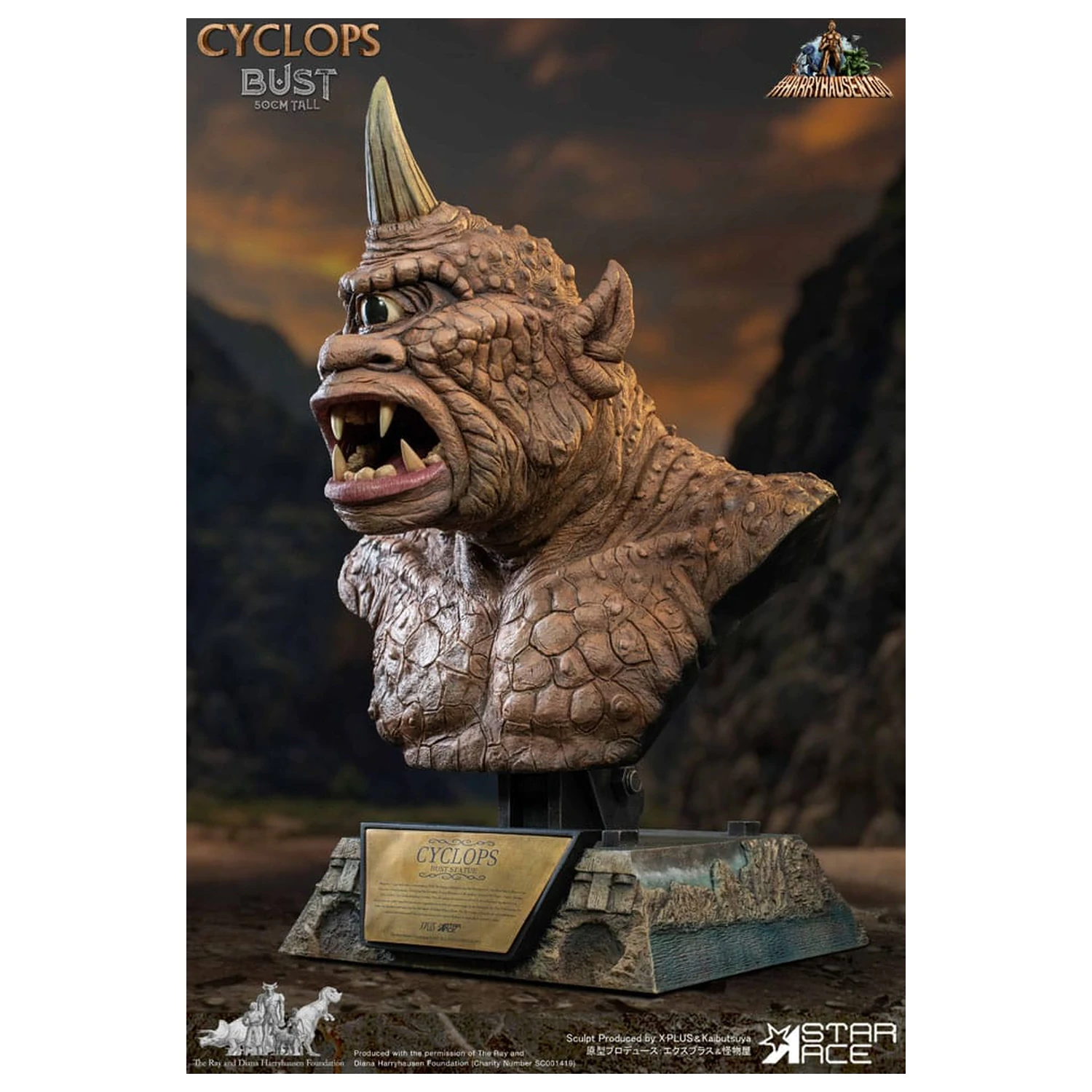 The 7th Voyage of Sinbad doprsni kip Ray Harryhausens Cyclops 50 cm fotografija izdelka