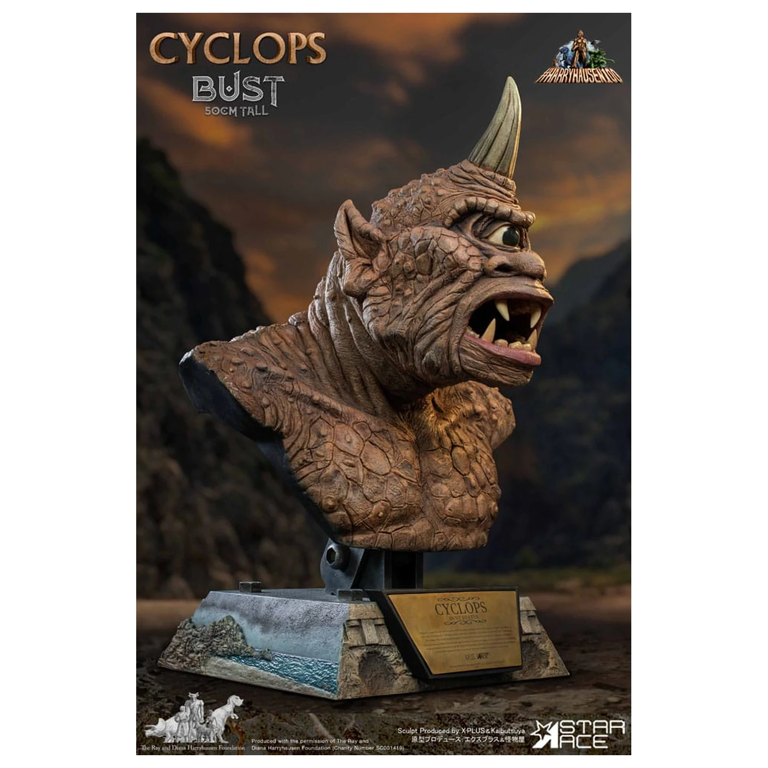 The 7th Voyage of Sinbad doprsni kip Ray Harryhausens Cyclops 50 cm fotografija izdelka