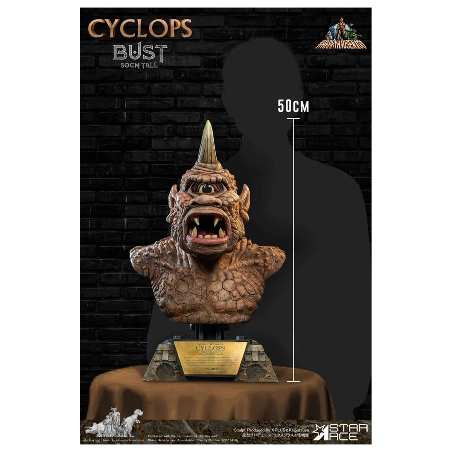 The 7th Voyage of Sinbad doprsni kip Ray Harryhausens Cyclops 50 cm fotografija izdelka