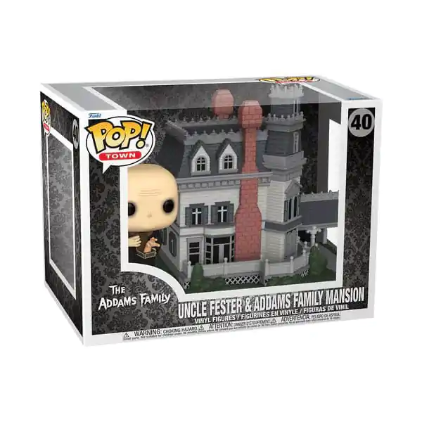 The Addams Family Funko POP! Town Vinil Figura Addams Home w/Uncle Fester 9 cm fotografija izdelka