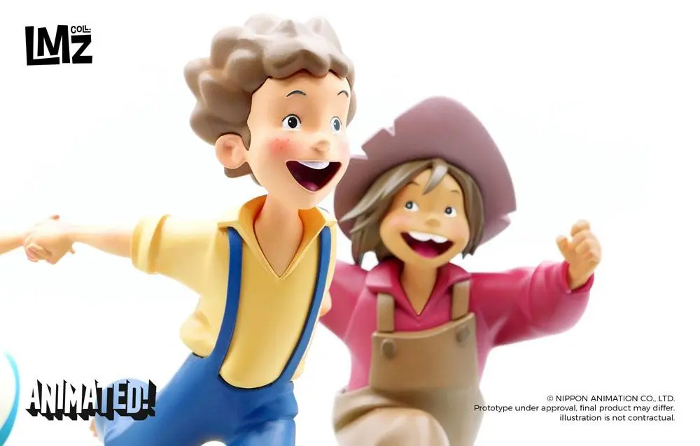 The Adventures of Tom Sawyer Animated! Tom, Huck & Becky kip 23 cm fotografija izdelka