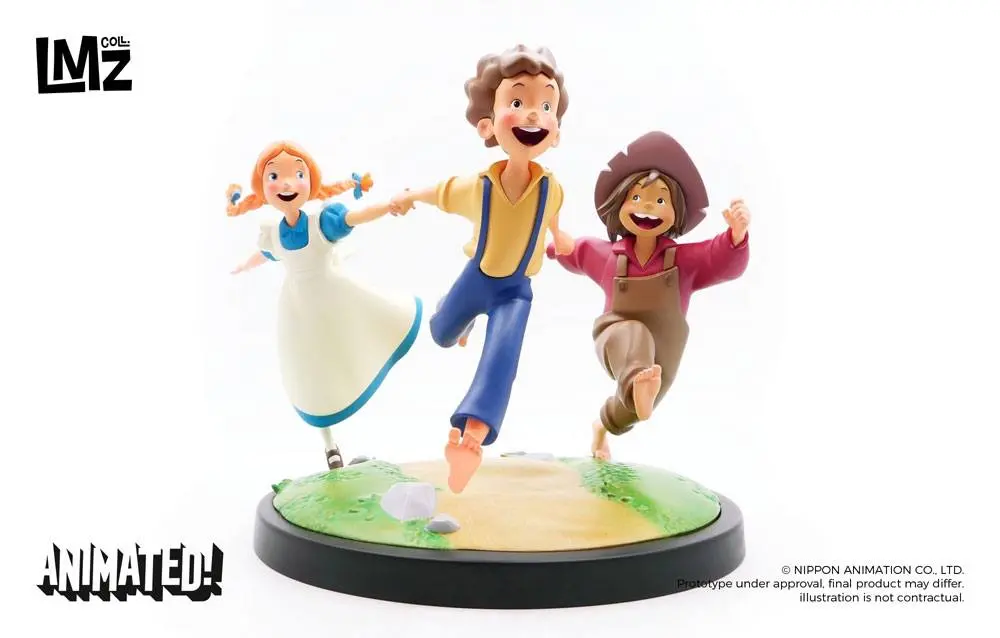 The Adventures of Tom Sawyer Animated! Tom, Huck & Becky kip 23 cm fotografija izdelka