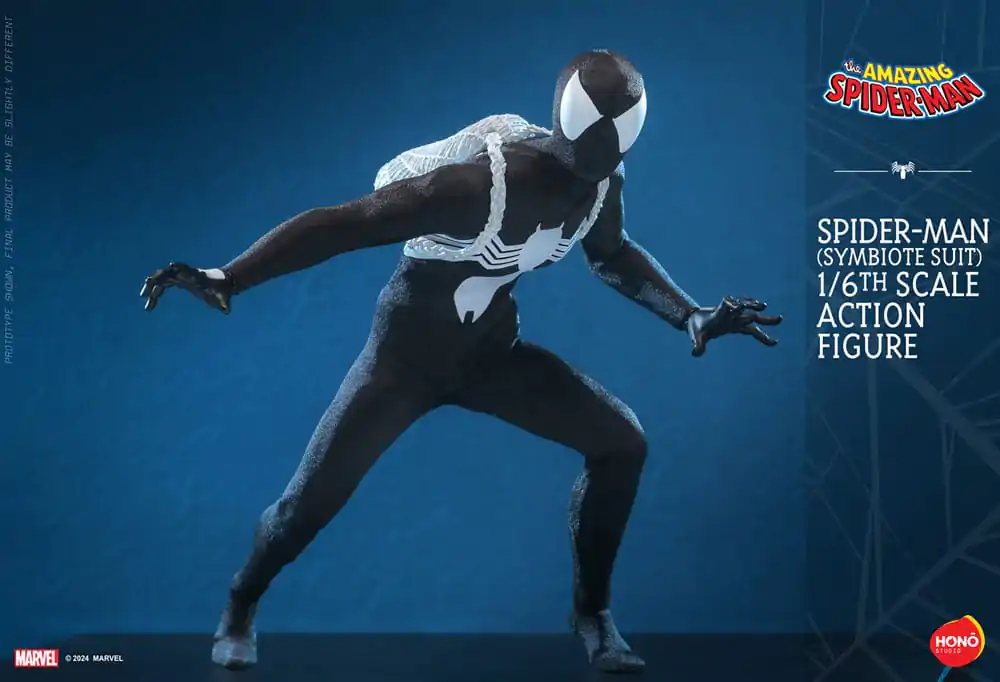 Akcijska figura The Amazing Spider-Man 1/6 Spider-Man (Symbiote Suit) 30 cm fotografija izdelka