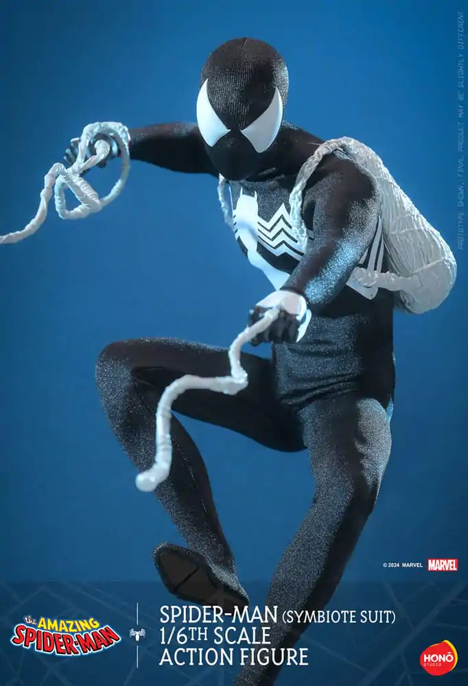 Akcijska figura The Amazing Spider-Man 1/6 Spider-Man (Symbiote Suit) 30 cm fotografija izdelka