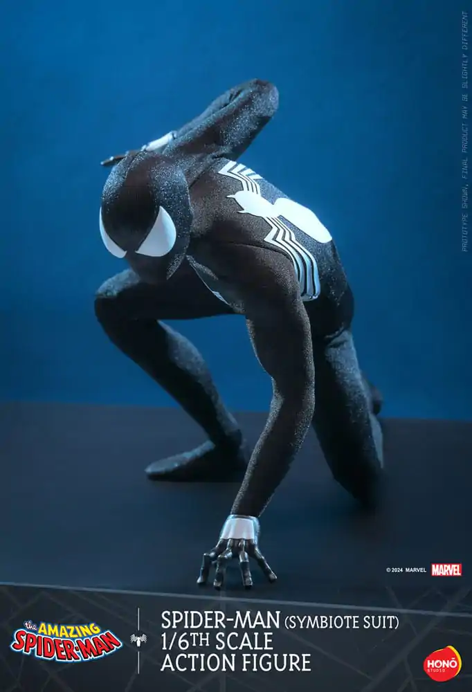 Akcijska figura The Amazing Spider-Man 1/6 Spider-Man (Symbiote Suit) 30 cm fotografija izdelka