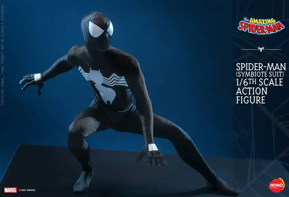 Akcijska figura The Amazing Spider-Man 1/6 Spider-Man (Symbiote Suit) 30 cm fotografija izdelka
