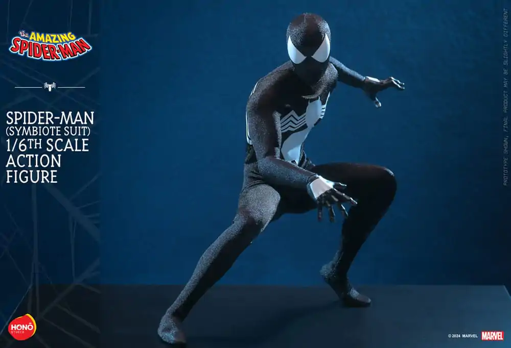 Akcijska figura The Amazing Spider-Man 1/6 Spider-Man (Symbiote Suit) 30 cm fotografija izdelka