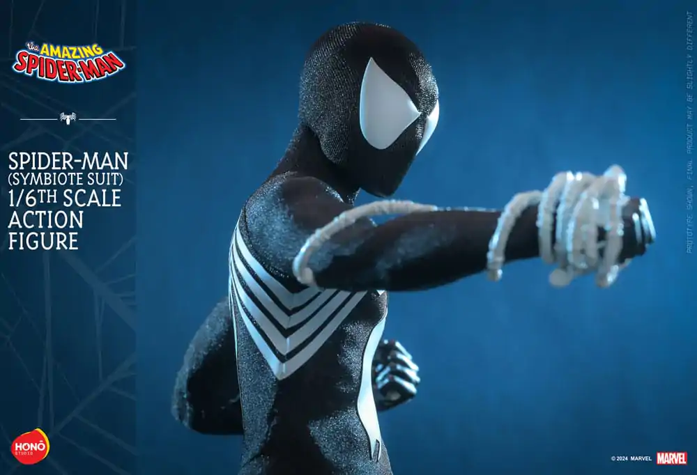 Akcijska figura The Amazing Spider-Man 1/6 Spider-Man (Symbiote Suit) 30 cm fotografija izdelka