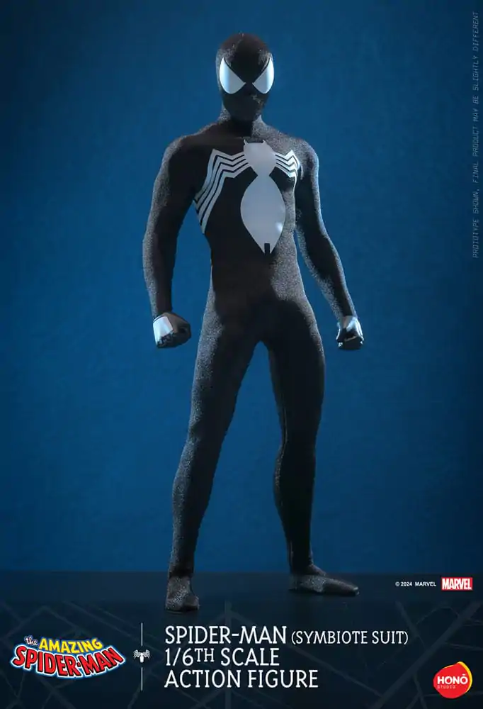 Akcijska figura The Amazing Spider-Man 1/6 Spider-Man (Symbiote Suit) 30 cm fotografija izdelka