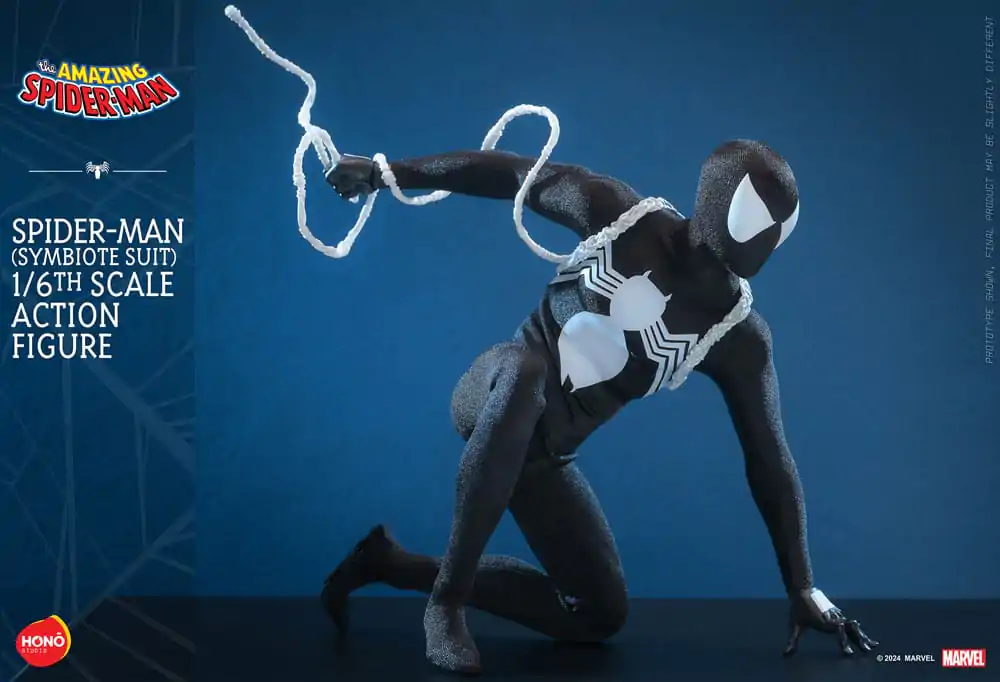 Akcijska figura The Amazing Spider-Man 1/6 Spider-Man (Symbiote Suit) 30 cm fotografija izdelka