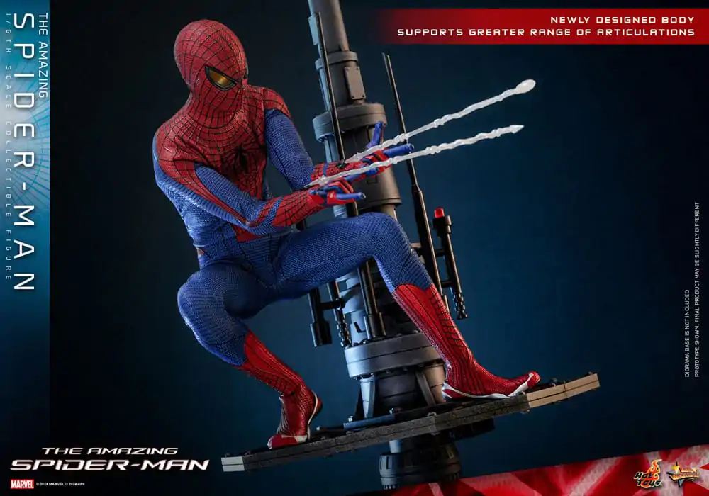 The Amazing Spider-Man Movie Masterpiece akcijska figura 1/6 Spider-Man 30 cm fotografija izdelka