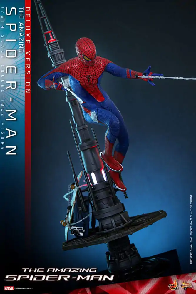 The Amazing Spider-Man Movie Masterpiece Akcijska figura 1/6 Spider-Man (Deluxe Version) 30 cm fotografija izdelka