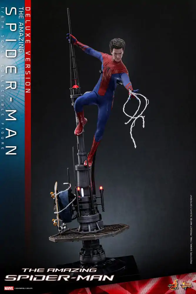 The Amazing Spider-Man Movie Masterpiece Akcijska figura 1/6 Spider-Man (Deluxe Version) 30 cm fotografija izdelka