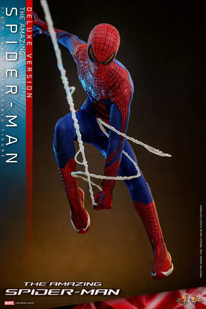 The Amazing Spider-Man Movie Masterpiece Akcijska figura 1/6 Spider-Man (Deluxe Version) 30 cm fotografija izdelka