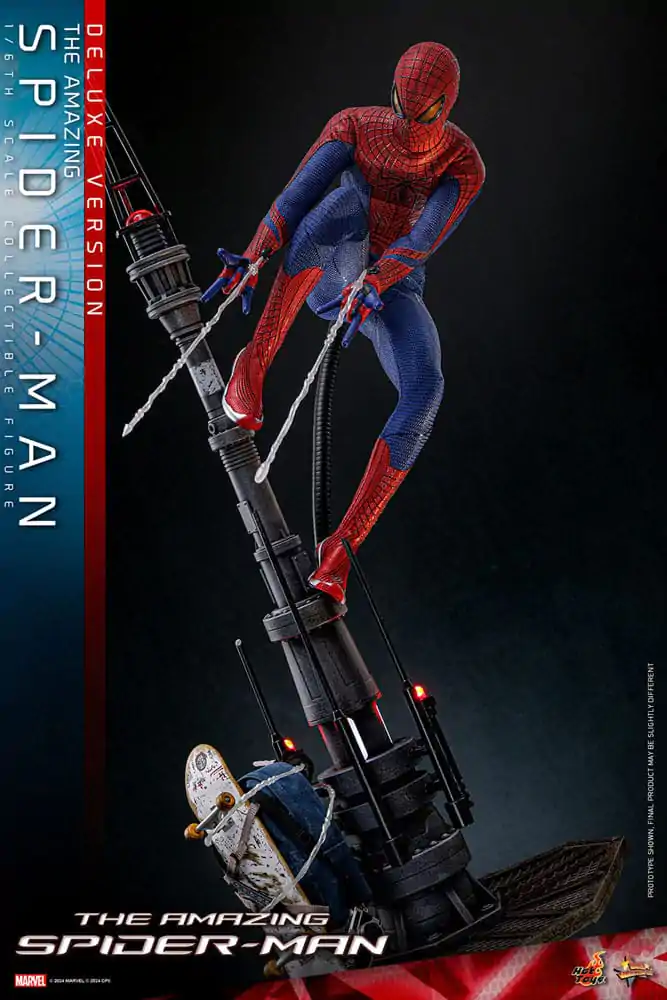 The Amazing Spider-Man Movie Masterpiece Akcijska figura 1/6 Spider-Man (Deluxe Version) 30 cm fotografija izdelka