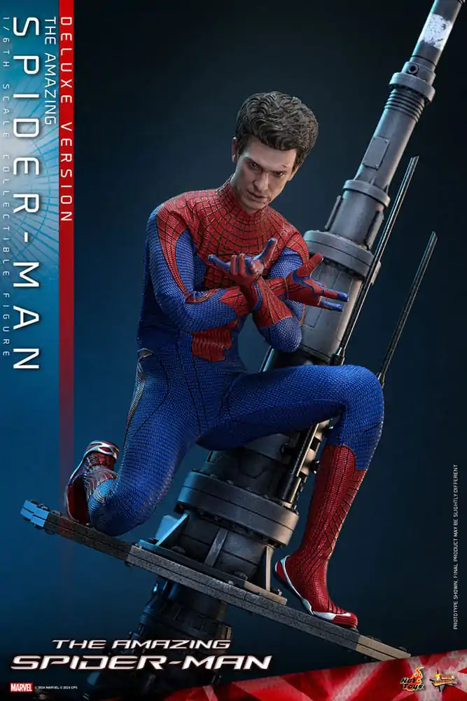 The Amazing Spider-Man Movie Masterpiece Akcijska figura 1/6 Spider-Man (Deluxe Version) 30 cm fotografija izdelka