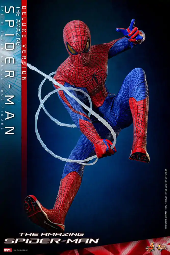 The Amazing Spider-Man Movie Masterpiece Akcijska figura 1/6 Spider-Man (Deluxe Version) 30 cm fotografija izdelka