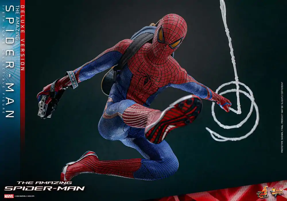 The Amazing Spider-Man Movie Masterpiece Akcijska figura 1/6 Spider-Man (Deluxe Version) 30 cm fotografija izdelka