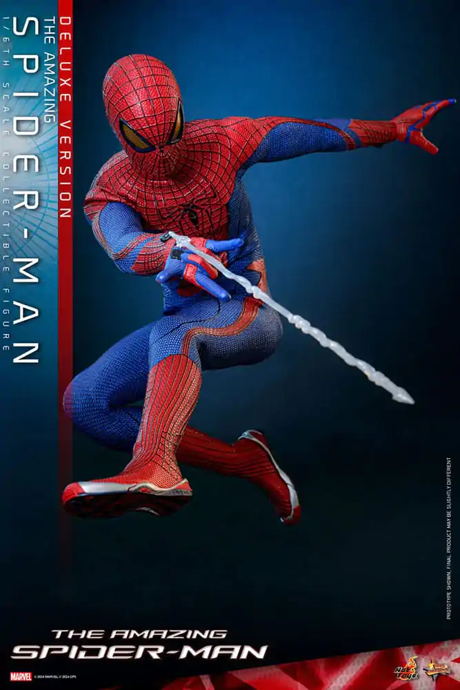 The Amazing Spider-Man Movie Masterpiece Akcijska figura 1/6 Spider-Man (Deluxe Version) 30 cm fotografija izdelka