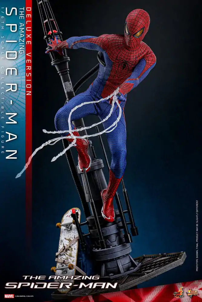 The Amazing Spider-Man Movie Masterpiece Akcijska figura 1/6 Spider-Man (Deluxe Version) 30 cm fotografija izdelka