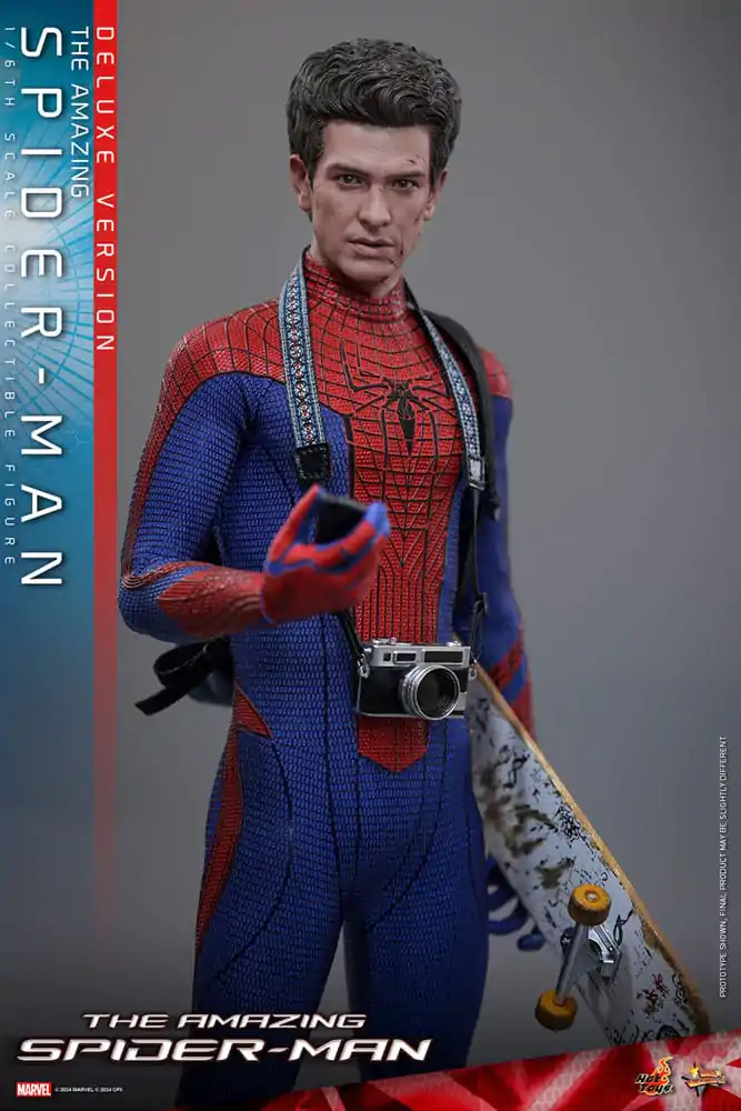 The Amazing Spider-Man Movie Masterpiece Akcijska figura 1/6 Spider-Man (Deluxe Version) 30 cm fotografija izdelka