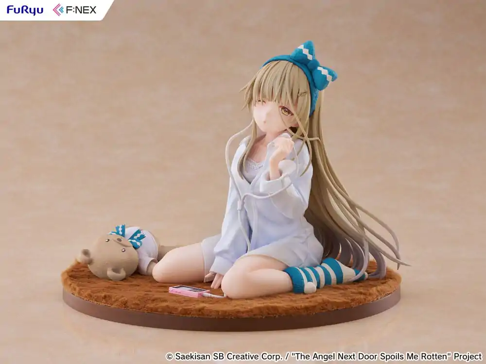 The Angel Next Door Spoils Me Rotten F:Nex PVC figura 1/7 Mahiru Shiina Relax Ver. 14 cm fotografija izdelka