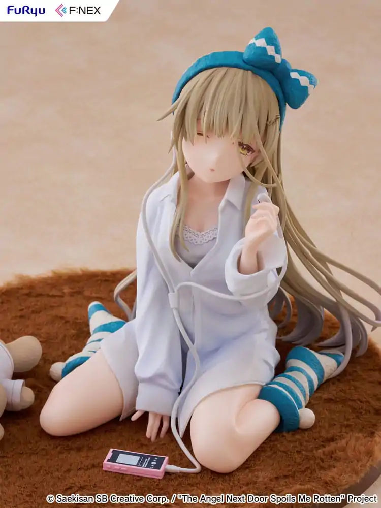 The Angel Next Door Spoils Me Rotten F:Nex PVC figura 1/7 Mahiru Shiina Relax Ver. 14 cm fotografija izdelka