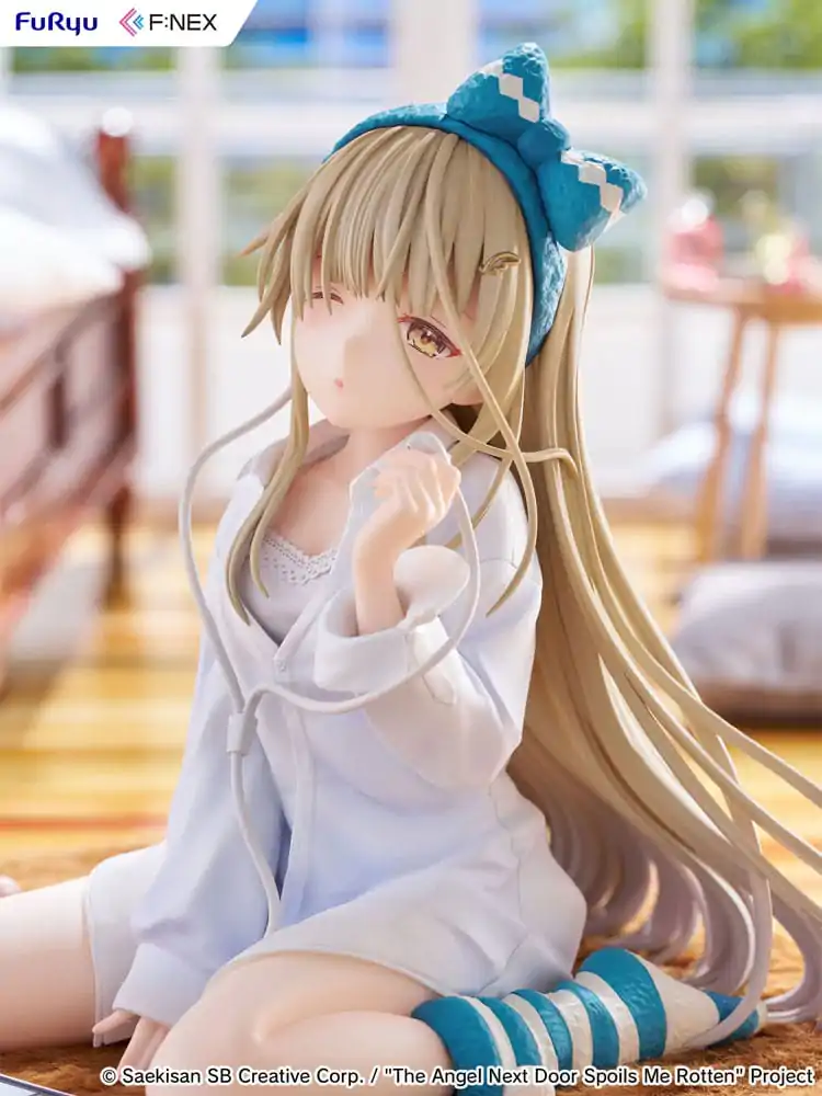 The Angel Next Door Spoils Me Rotten F:Nex PVC figura 1/7 Mahiru Shiina Relax Ver. 14 cm fotografija izdelka