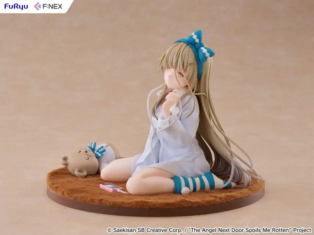 The Angel Next Door Spoils Me Rotten F:Nex PVC figura 1/7 Mahiru Shiina Relax Ver. 14 cm fotografija izdelka
