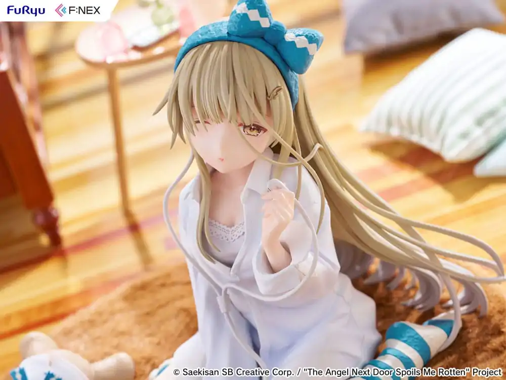 The Angel Next Door Spoils Me Rotten F:Nex PVC figura 1/7 Mahiru Shiina Relax Ver. 14 cm fotografija izdelka
