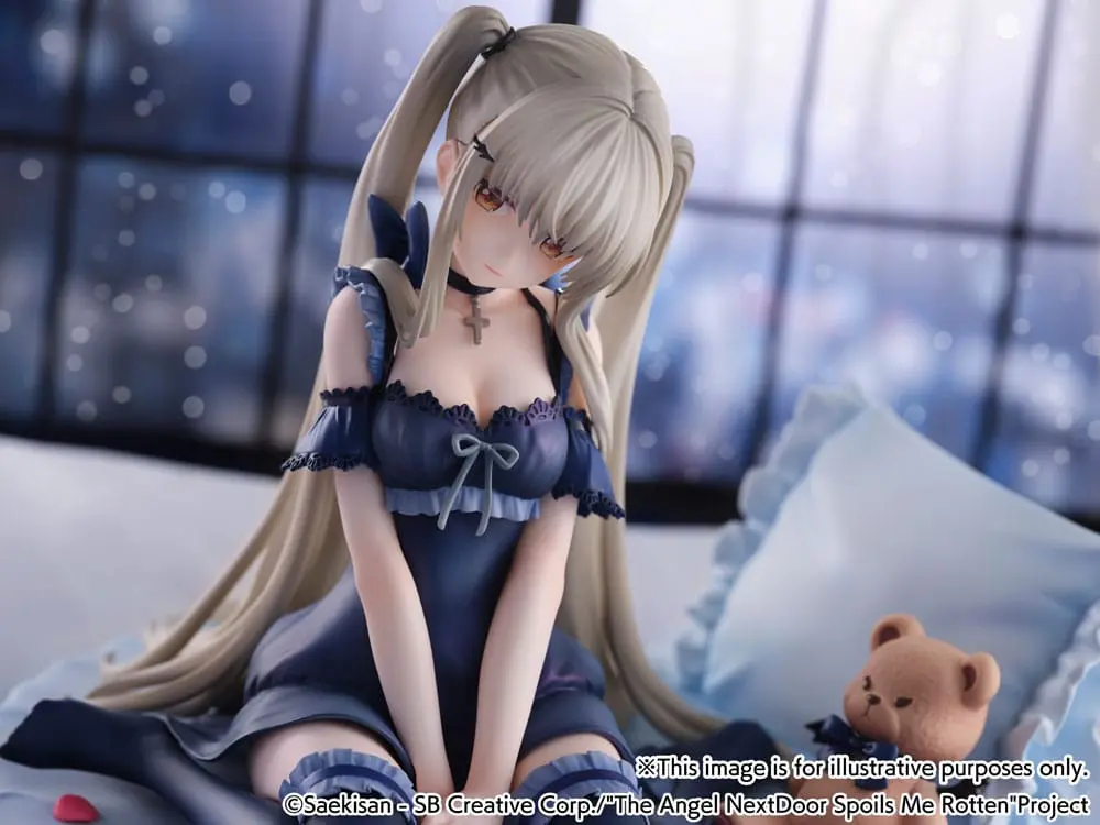 The Angel Next Door Spoils Me Rotten SHIBUYA SCRAMBLE FIGURE PVC Kip 1/6 Mahiru Shiina -Little Devil Ver.- 15 cm fotografija izdelka